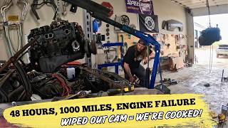 UNBELIEVABLE! Engine Swap 48 Hours before 1000 Mile Road Trip! CRITICAL FAILURE!