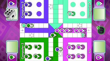 Ludo game in 4 players | #shorts