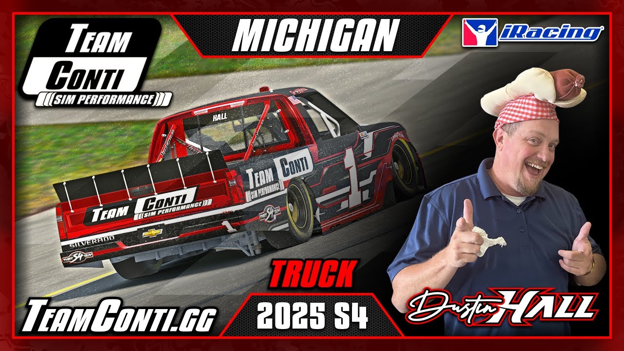 Team Conti Sim Performance I iRacing Track Guide I NASCAR Truck в Мичигане