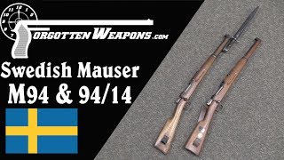 Swedish Mauser Carbines - m/94 and m/94-14