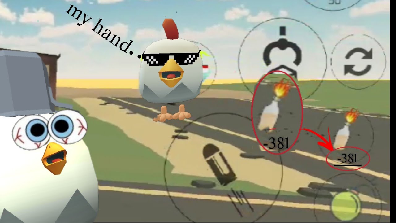 Chicken gun new glitch 😱? chicken gun new secret 🤫 - YouTube
