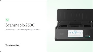 How-To: Set Up Ricoh ScanSnap iX2500 | Trustworthy - The Family Operating System®