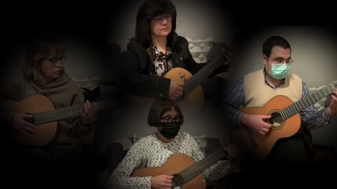 Gymnopedie nº 1 Eric Satie - guitar quartet - Scherzo - Academia de Música e Artes Coimbra