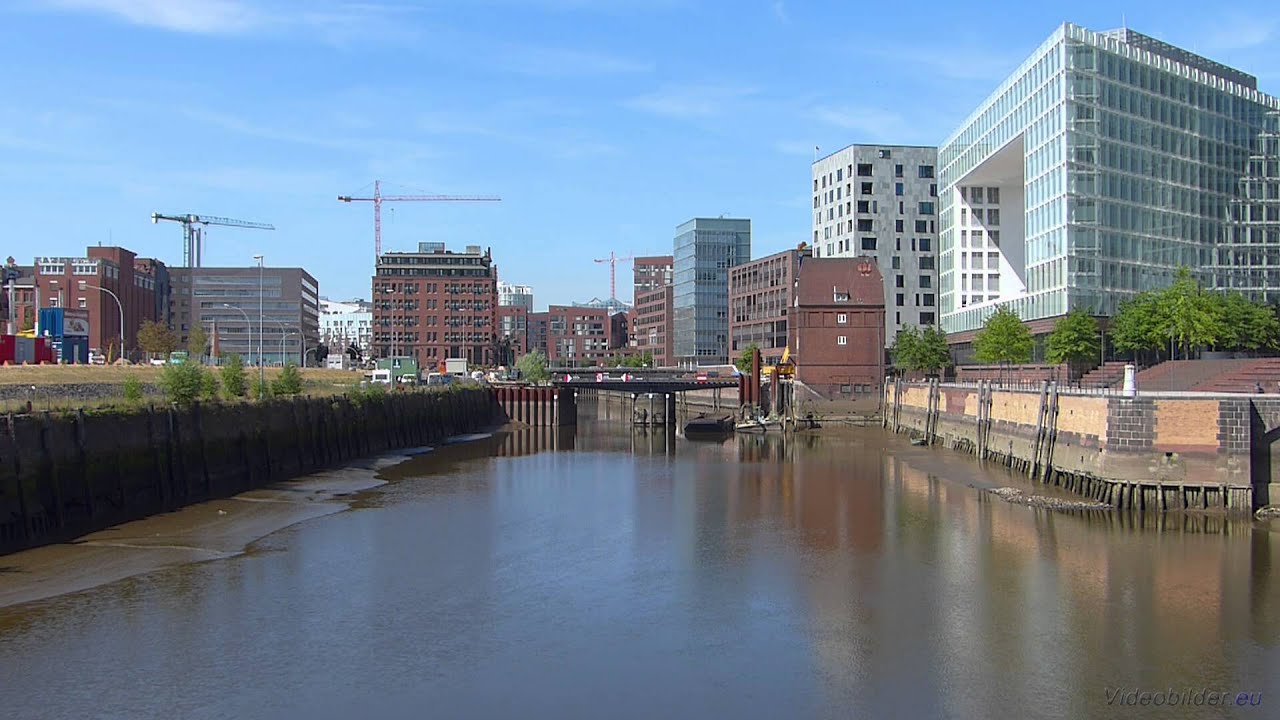 Hamburg, Oberhafen, Ericusgraben - Full HD (1080p) Videobild 1080p 144hz