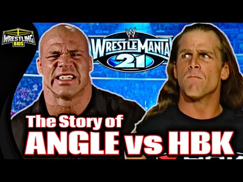 The Story of Kurt Angle vs Shawn Michaels