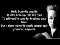 Adele-Hello (Official Lyrics Video) HD