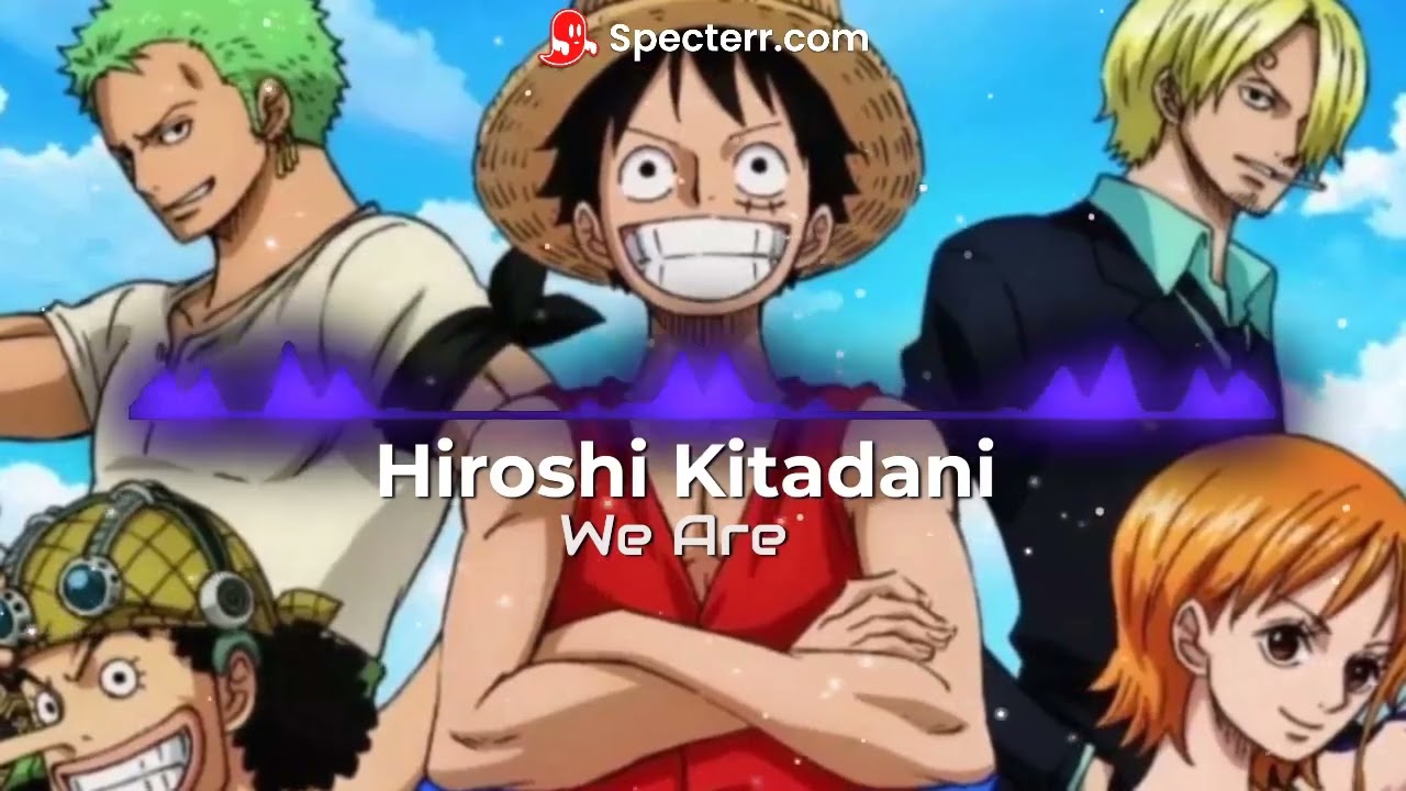 Hiroshi Kitadani is the singer of 22nd Opening Song of 'One Piece'! : r/ OnePiece