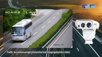 Long-Range Thermal Imaging Traffic Monitoring: Real Footage