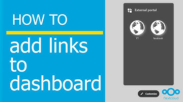 How to add links to dashboard in Nextcloud 25