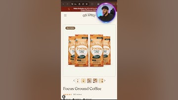 Design Clean & Modern Product Pages in Shopify - Shopify Product Page #shorts #ShopifyLandingPage