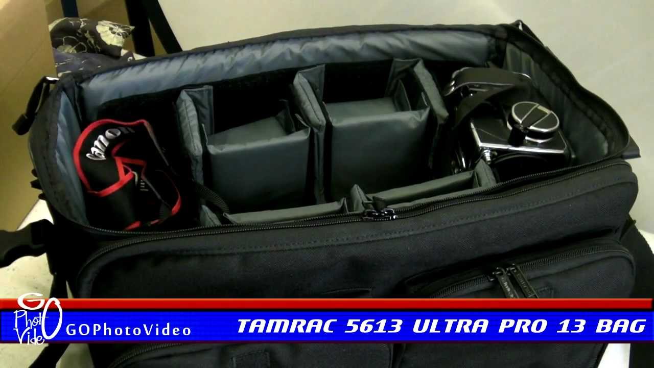 Tamrac 5613 Ultra Pro 13 Camera Bag Unboxing & Review - YouTube