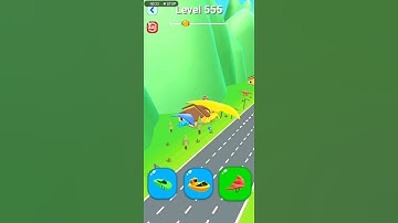 #Shape-Shifting#Level 555 #Funny Race Gameplay #shorts