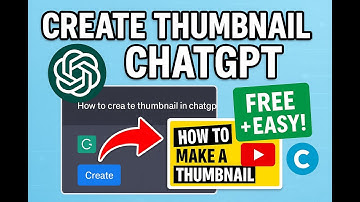 How to Create YouTube Thumbnails in ChatGPT (FREE & Easy!) | AI Thumbnail Tutorial 2025