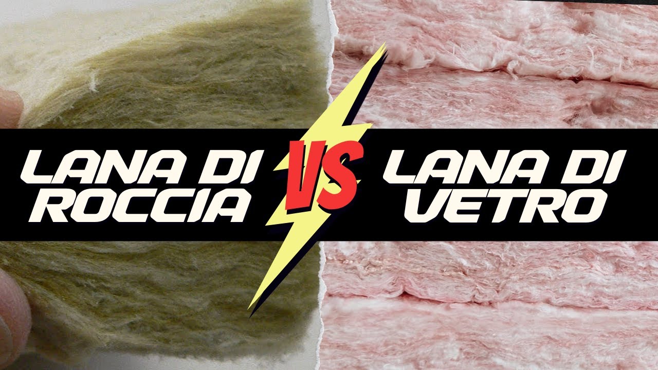 Isolamento in Lana di Roccia Vs. Lana di Vetro | Che Cosa Sono la Lana Minerale e la Fibra di Vetro