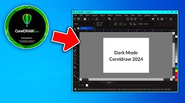 How to Enable Dark Mode in CorelDraw 2024