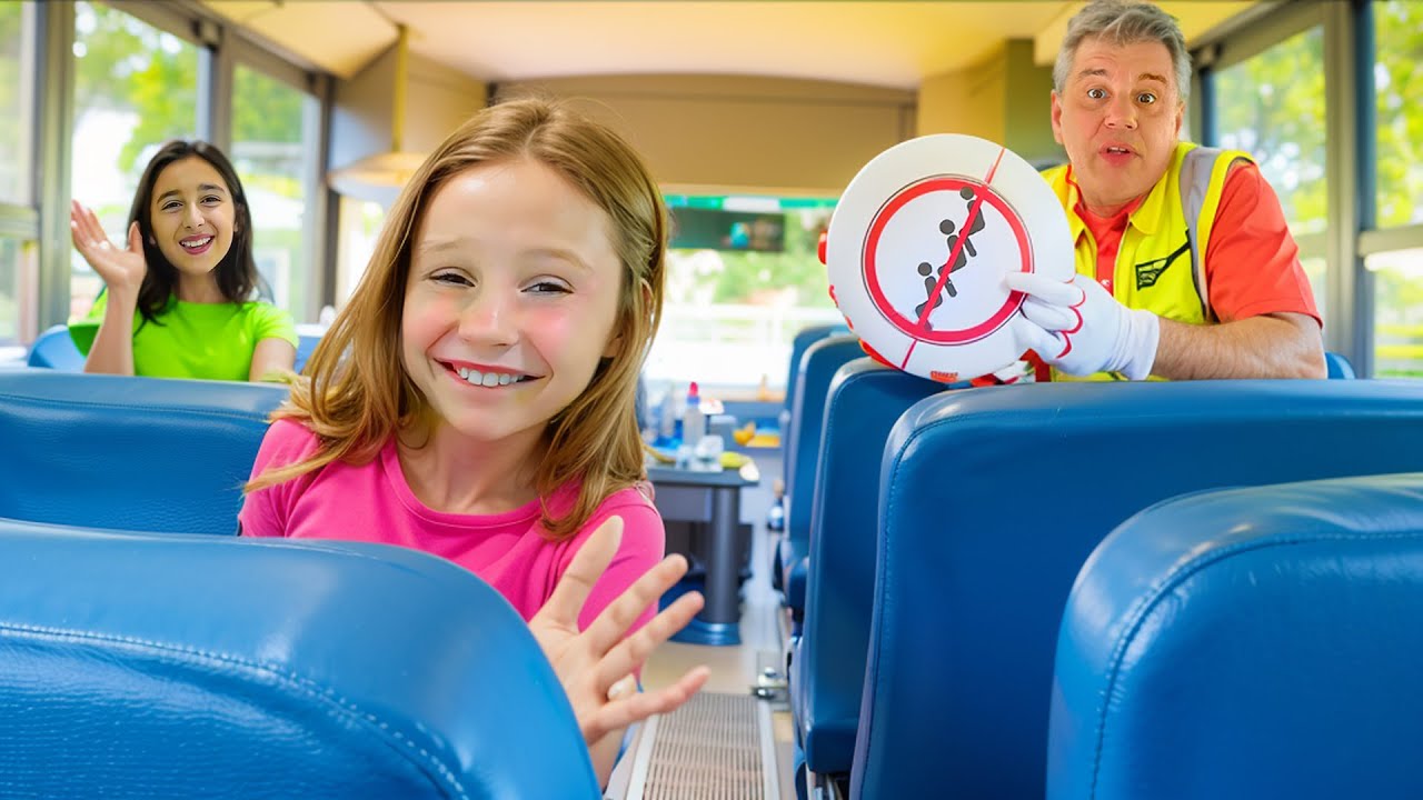 ناستيا و قواعد الحافلة المدرسية والعودة إلى المدرسة قصص للأطفال