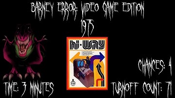 (REUPLOAD) Barney Error 92.5 (Video Game Edition) [Part 5]