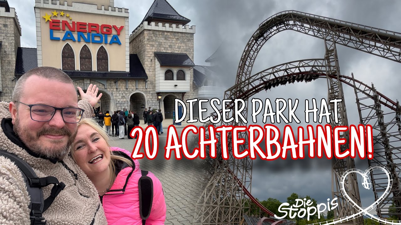 ENERGYLANDIA | 20 Achterbahnen & mieses Wetter! ☔️ 🎢