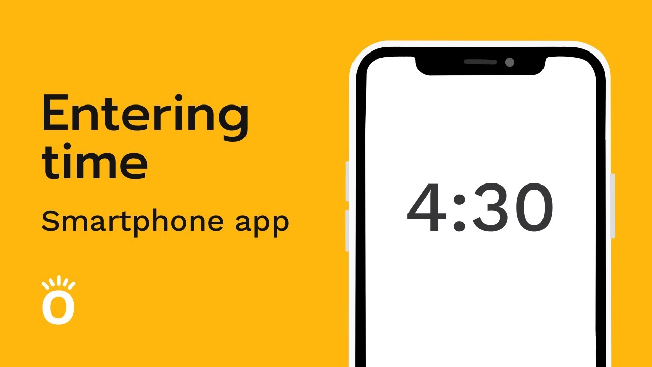 Entering time | Knowify smartphone app - YouTube