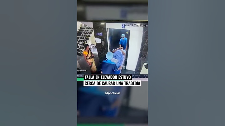 Falla en elevador estuvo cerca de causar una tragedia 😱