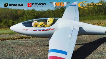 ASH26 1/3.5 FLIGHT COMPOSITE 5.14M - JETEC E-100 - CINEMATIC RC DEMO