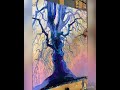 Short timelapse canvas painting | oil painting | rumidrawing