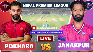 JANAKPUR BOLTS VS POKHARA AVENGERS MATCH 14TH LIVE SCORE & COMMENTARY | NEPAL PREMIER LEAGUE 2025
