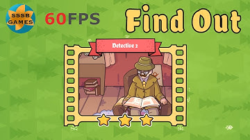 Find Out Hidden Object: Detective 2 / All Stars , iOS/Android Walkthrough