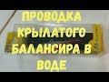 Проводка крылатого балансирa Anaconda в воде 🐟