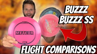 Is The Discraft METEOR Underrated!? // Meteor Vs. Buzzz SS Vs. Buzzz