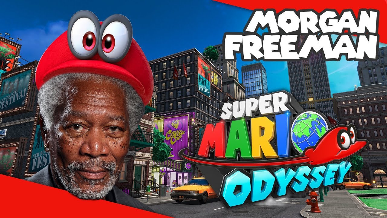 Morgan Freeman's Super Mario Odyssey