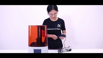 Nova3D Elfin Resin 3D Printer Unboxing Initial Setup