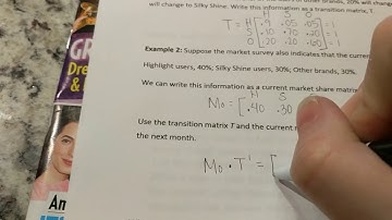 Transition Matrices (Part 2)