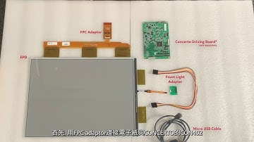 E Ink 13.3" Kaleido 3 Outdoor ePaper Display Unboxing Video