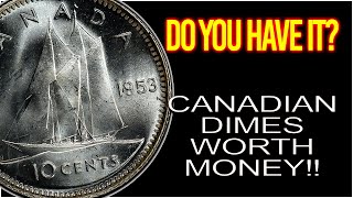 1953 Dime Variety Worth Some Major Cash! - CANADIAN POCKET CHANGE MARKET REPORT by North Central Coins 1,463 views 1 month ago 10 minutes, 30 seconds