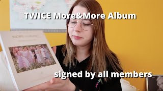 My TWICE "More&More" Signed Album | Online Video Call Fansign Event screenshot 4