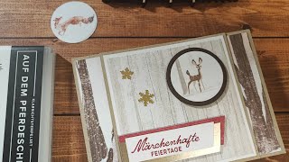 Möwenkarte | Weihnachten | Auf dem Pferdeschlitten | Anleitung | Stampin Up