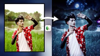 How to Sad Night Photo Editing | Snapseed Sad Photo Editing | screenshot 5