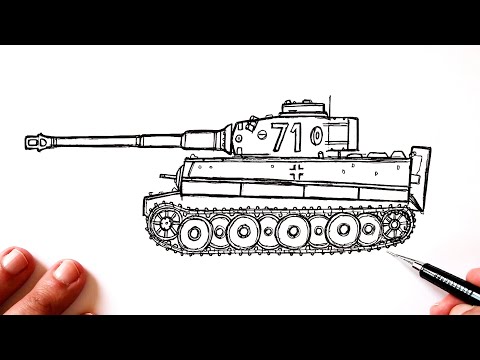 Video: Wie Zeichnet Man Ein Tigergesicht?