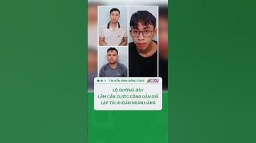 Lộ đường dây làm căn cước công dân giả #shorts