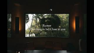 Rumer - (They long to be) Close to you [가사해석]