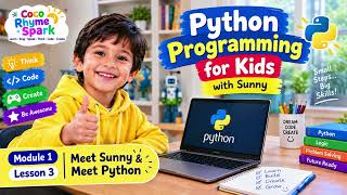 🐍💻 PYTHON PROGRAMMING FOR KIDS WITH SUNNY! 🌟