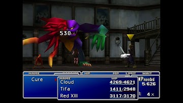 Final Fantasy VII - Side Quest - Red XIII Limit Breaks