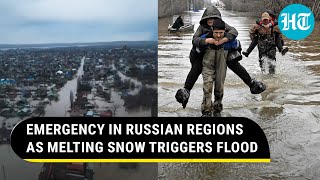Russia Battles 'Worst Flood In decades'; Over 10,000 Homes Submerged | Emergency Declared