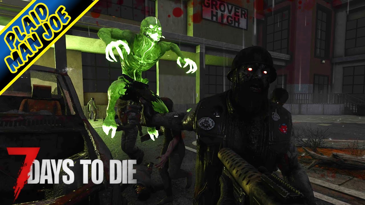 The School Is Not A Nice Place - 7 Days to Die 1.0