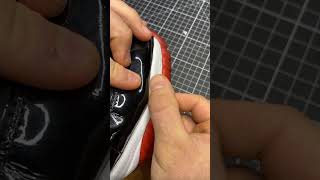 How to reglue and bond Air Jordan 11 uppers to midsole End of video shows final restoration results!