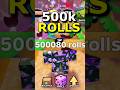500K Rolls in Slime RNG Roblox