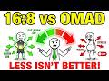 16:8 vs OMAD — Why Eating Less Isn’t Always Better for Fat Loss (Science Explained)