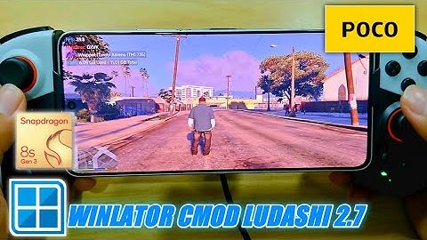 GTA V FREEROAM🔥 - WINLATOR CMOD LUDASHI 2.7 POCO F6