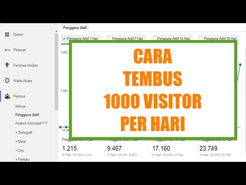 Cara Meningkatkan Visitor Blog 1000 Per Hari